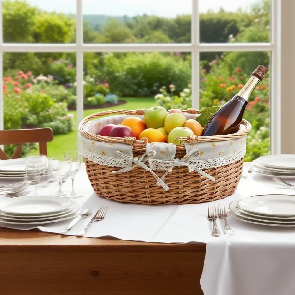 UoeRing basket with detachable lining for simple cleaning after meals