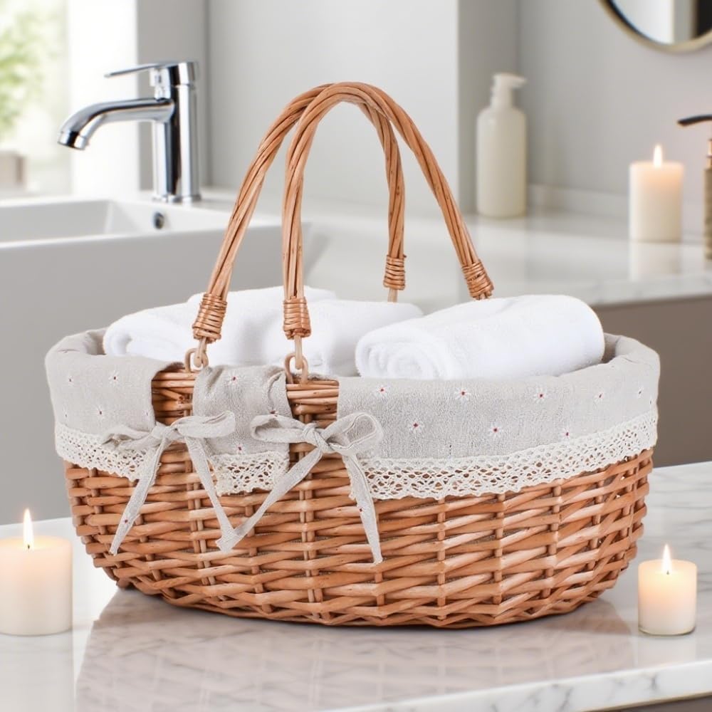 UoeRing gift-ready picnic basket displayed as a thoughtful present.