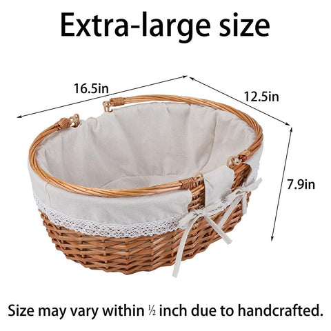 Removable washable lining keeps contents clean after picnics and trips.