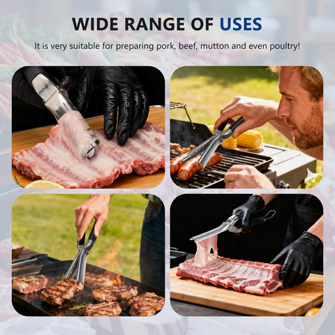 Countertop display of the UoeRing rib membrane remover in a kitchen