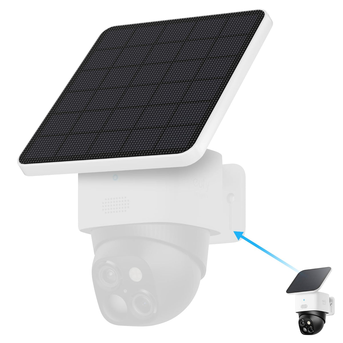 Uogw 4W solar panel for SoloCam S340 powering your camera reliably.