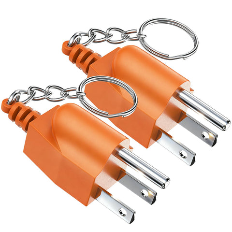 UOGW generator grounding plug with keychain clip for easy carry and reduced misplacement.