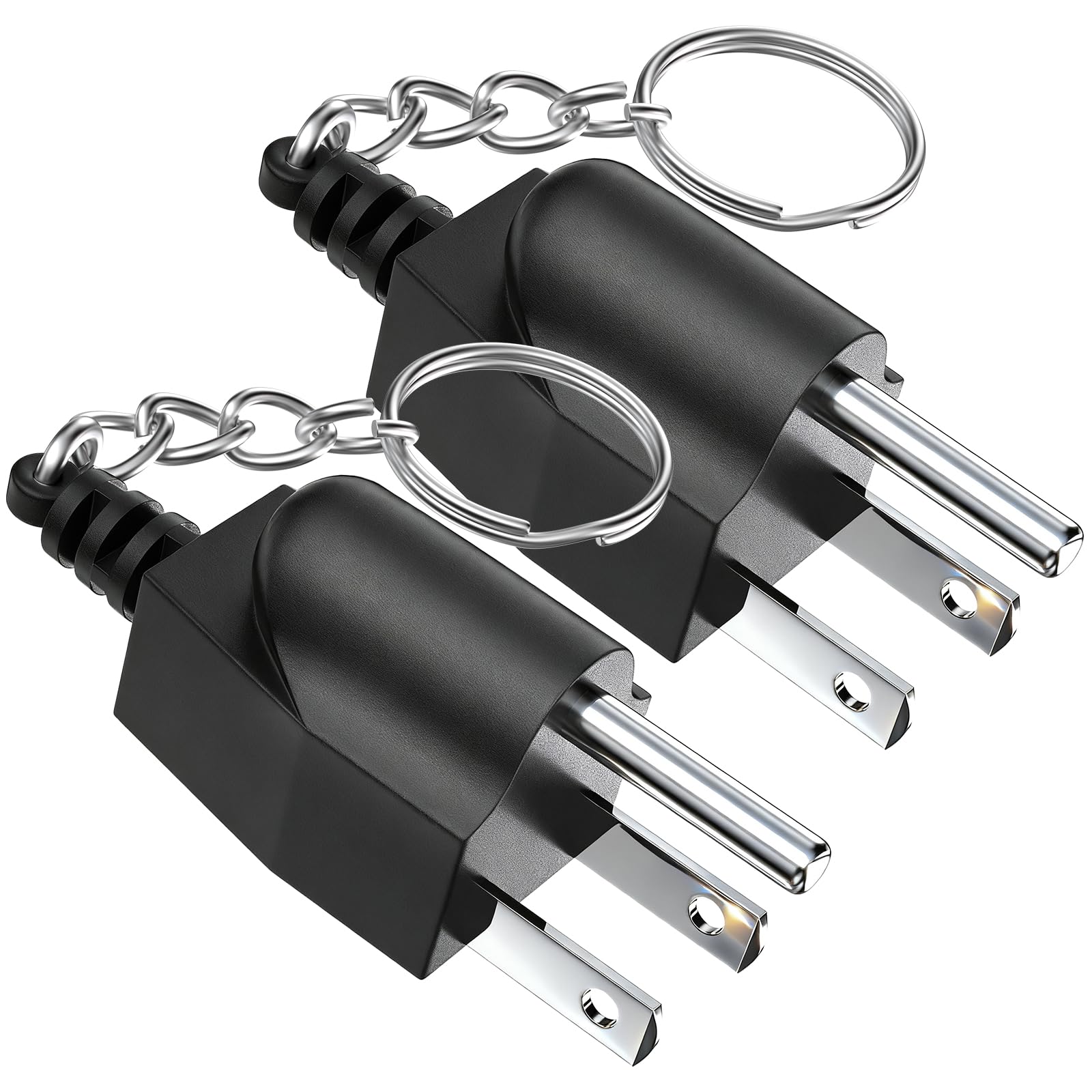 Uogw grounding plug with keychain-clip keeps you organized and ready.