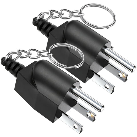 Uogw grounding plug with keychain-clip keeps you organized and ready.