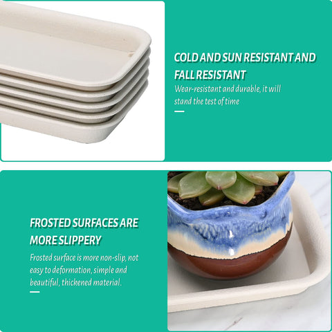 UOIENRT rectangular tray supports multiple plants on shelves