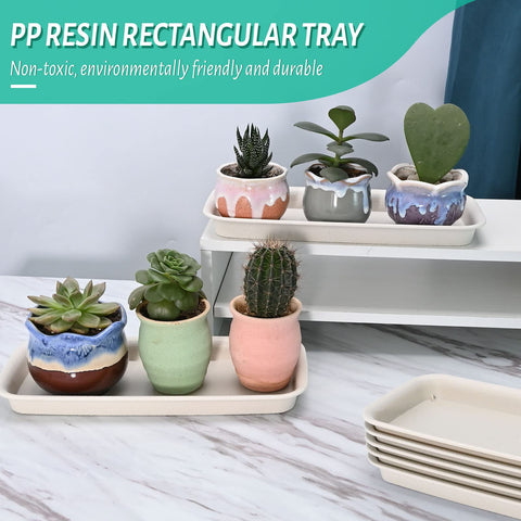 UOIENRT window sill plant tray protecting surfaces from drips