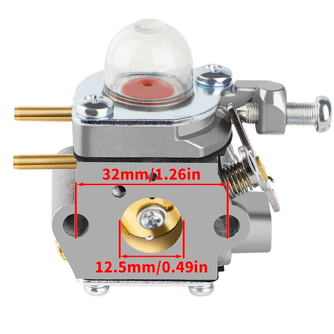 Uorimy carburetor for WC2200 trims with smoother idling and steady power.