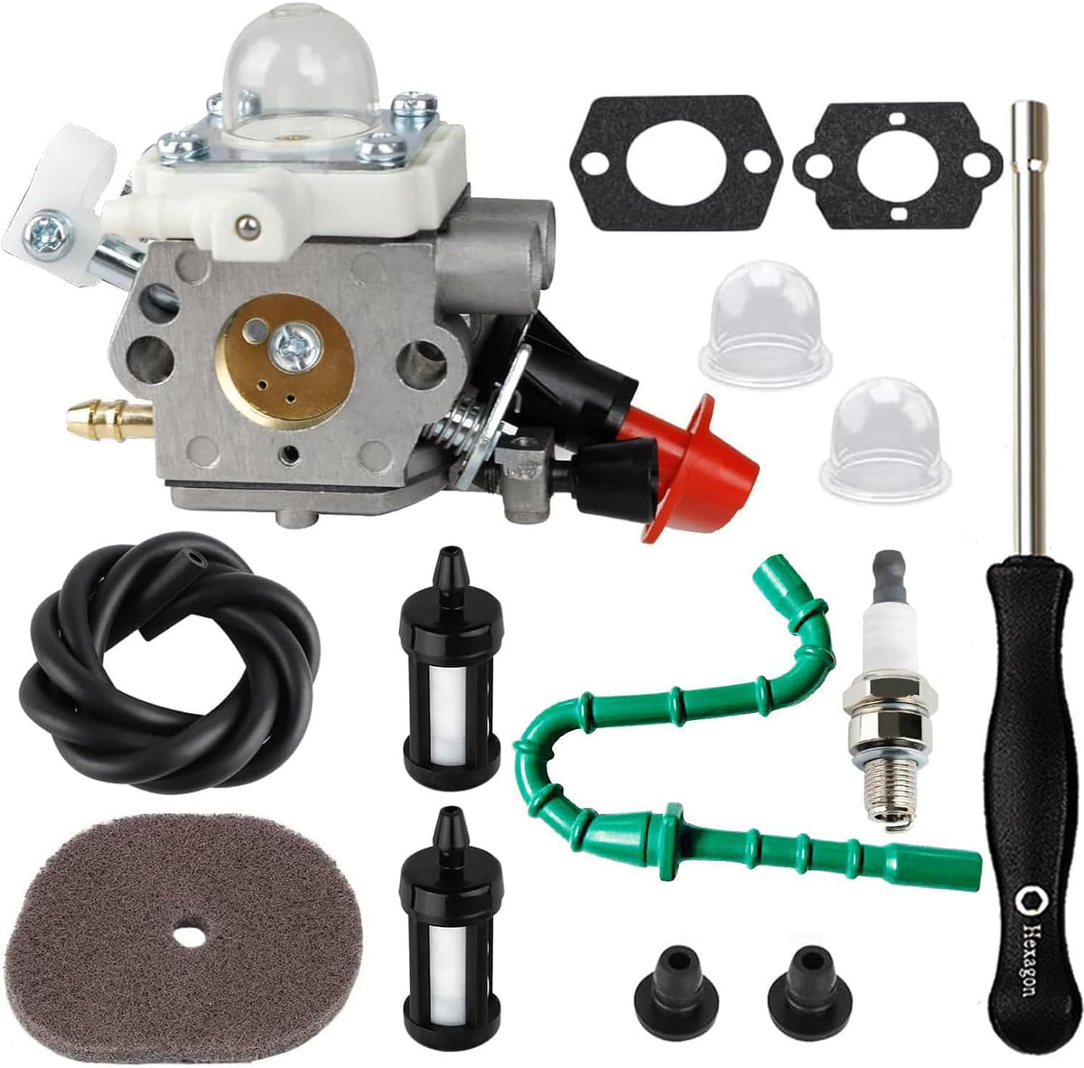 Uorimy FS56RC carburetor with fuel line for reliable starts and performance.