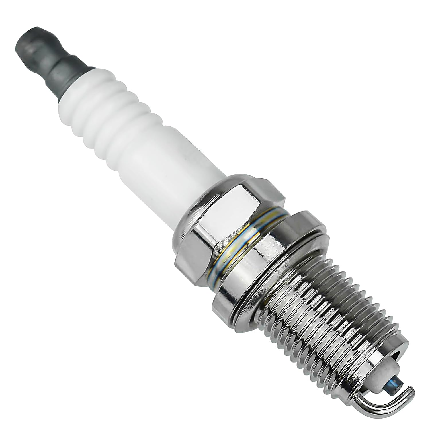 Uorimy spark plug in-use on lawn tractor for dependable starts