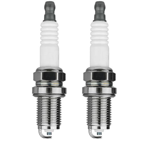 Uorimy spark plug two-pack front view for quick mower starts