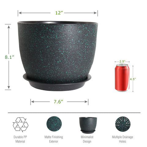 UOUZ grid-drainage holes promote proper moisture and air flow for healthy roots.