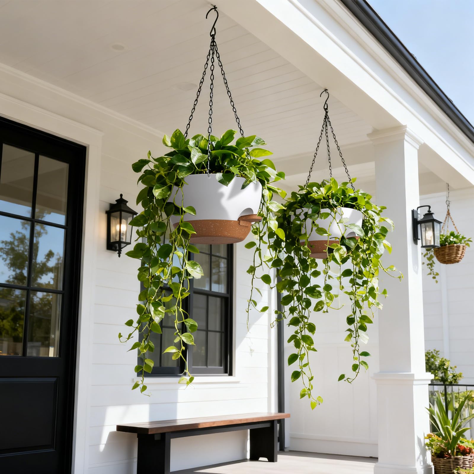 UOUZ reservoir view—removable 50 oz reservoir enables easy refilling and spill-free watering.