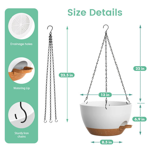 UOUZ mesh bottom view—promotes airflow and proper drainage for plant health.
