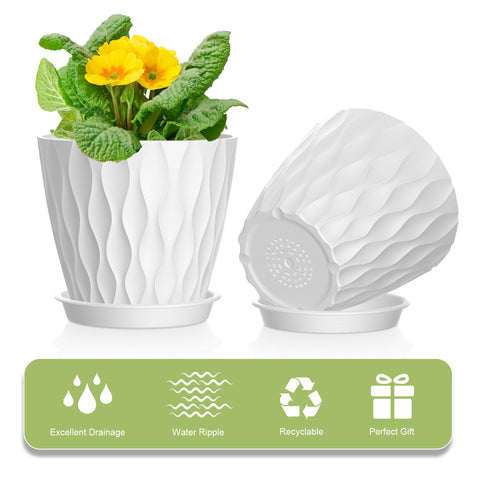 UOUZ 4-inch nursery pot ideal for seedlings and starter plants.