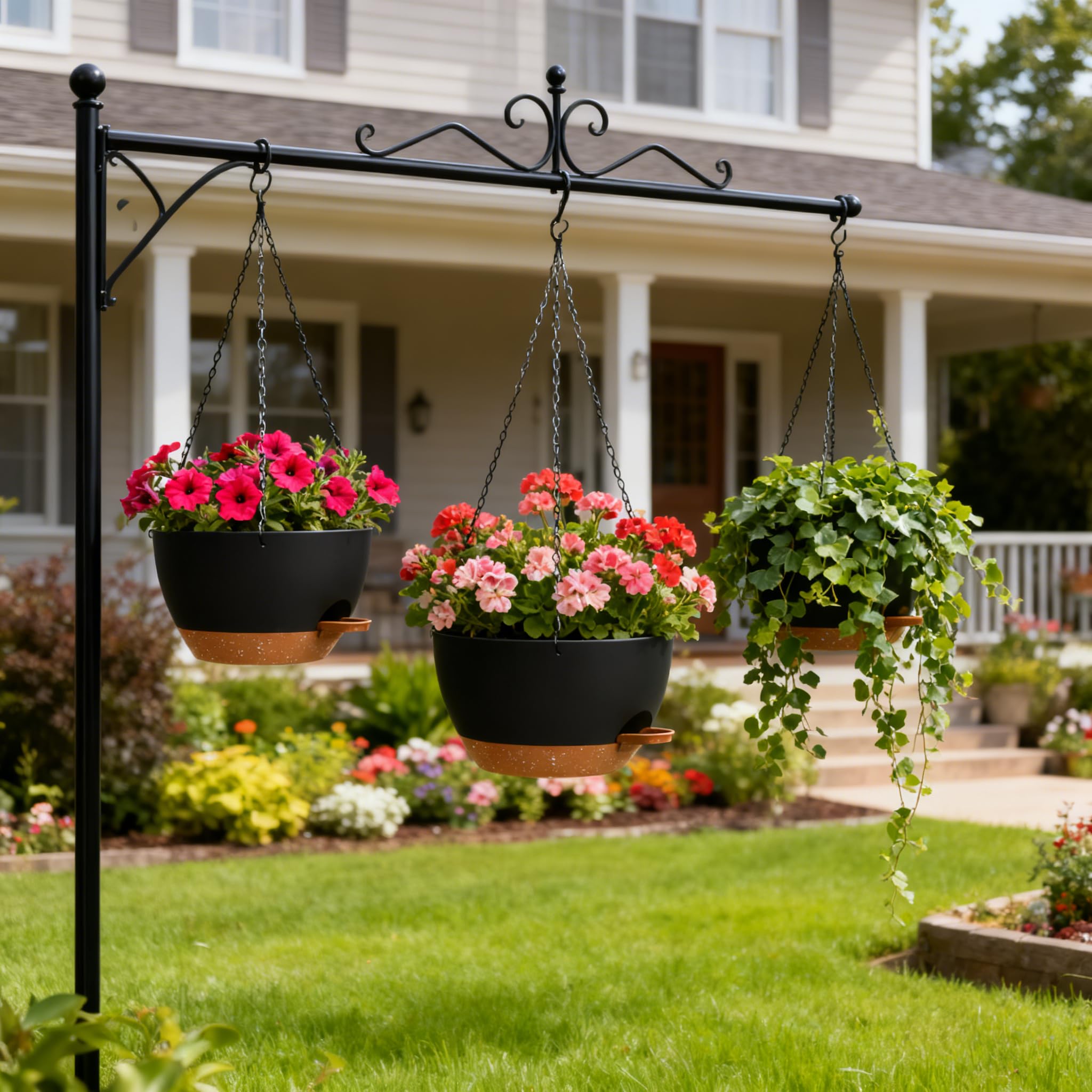 UOUZ drainage system base holes promote healthy moisture balance.