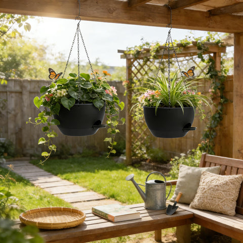 UOUZ versatile indoor outdoor planter for balcony gardens.