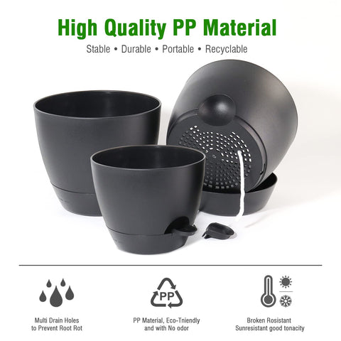 UOUZ mesh drainage holes ensure soil stays ventilated