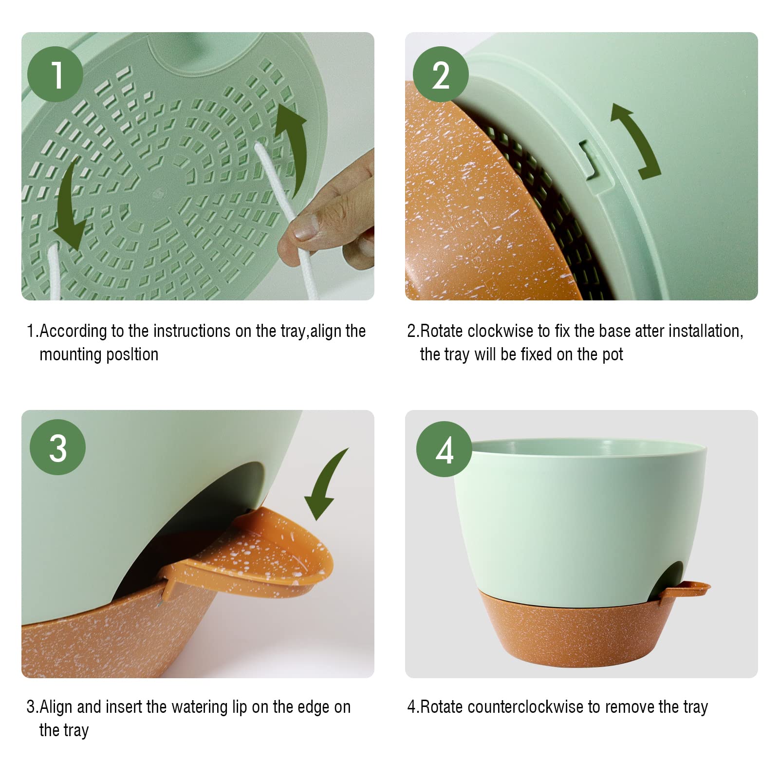 Mesh drainage holes and deep planting space support healthy roots