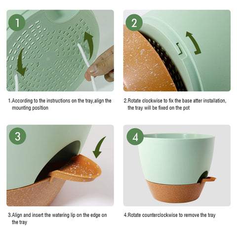 Mesh drainage holes and deep planting space support healthy roots