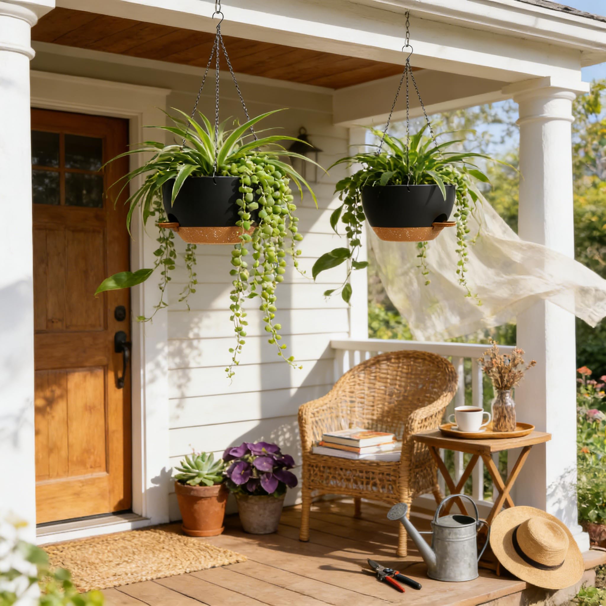 Removable 50 oz reservoir of the UOUZ planter for easy refills