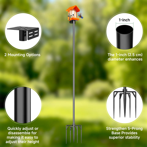 Uoveya height adjustable pole allowing custom viewing height