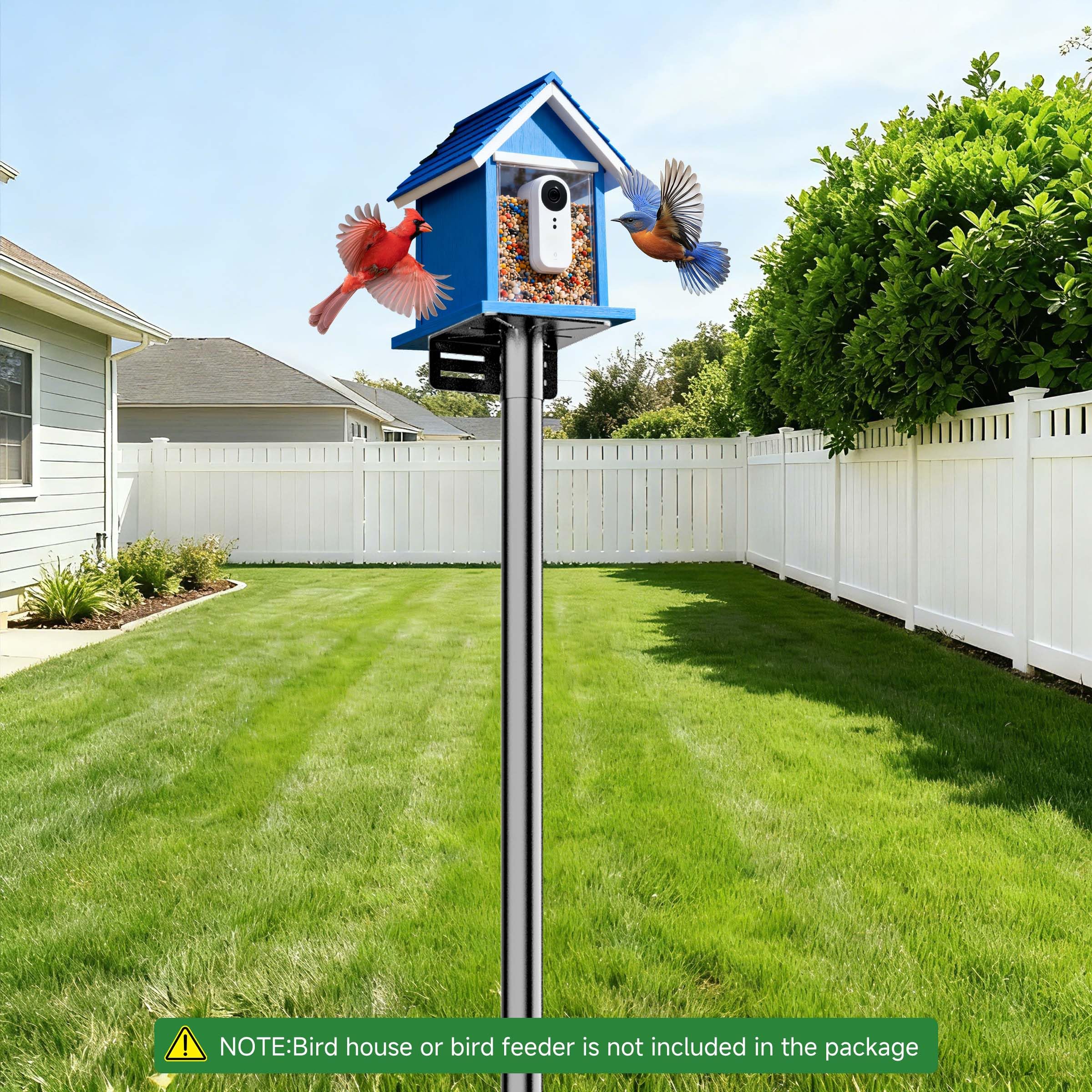 Uoveya outdoor bird feeding station showcasing durability and versatility