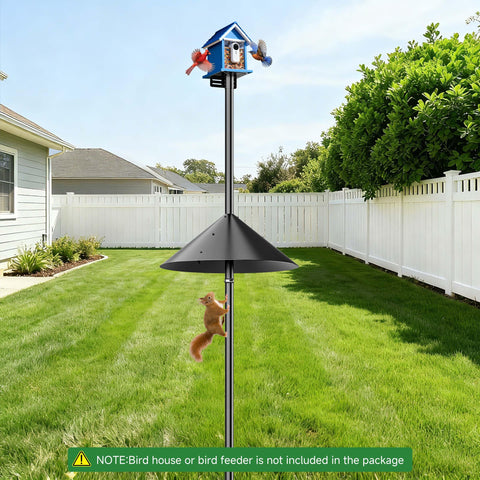 Uoveya durable outdoor feeding station attracting birds while reducing seed waste.