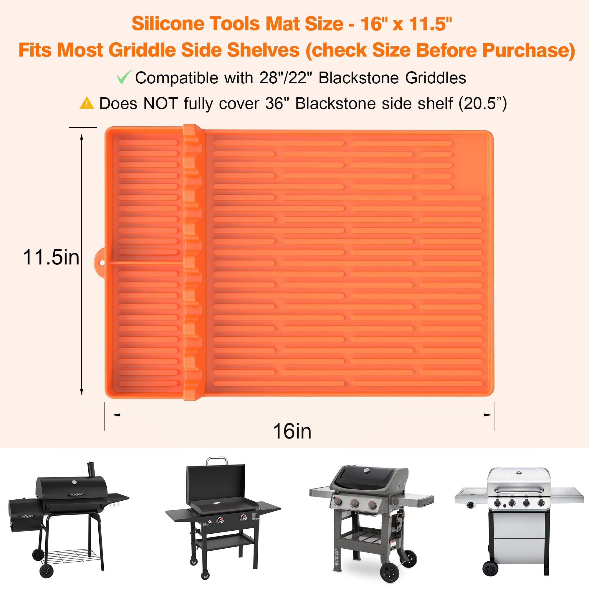 Anti-slip texture on Uozuke mat prevents slips