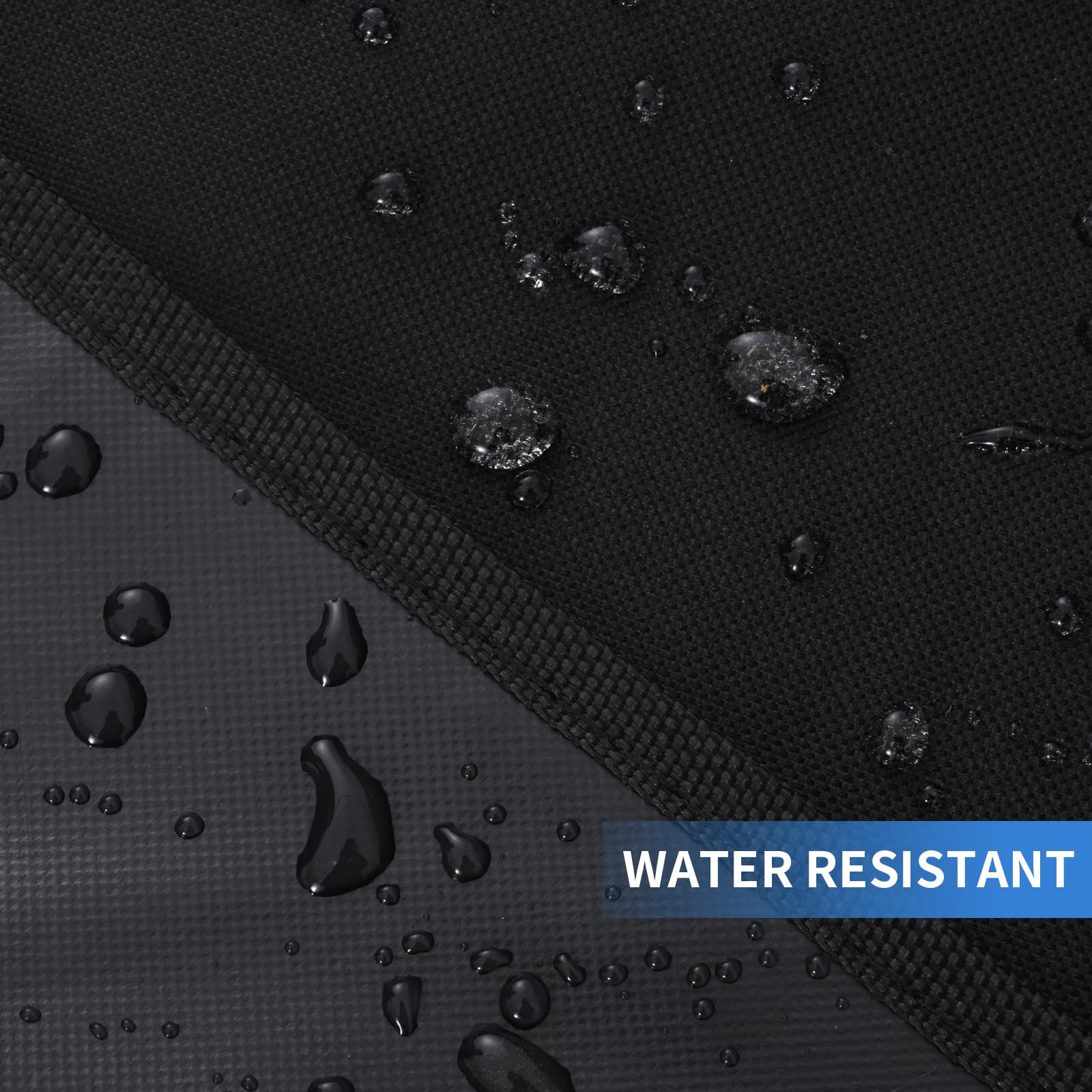 UPFETIA grill cover waterproof coating protects from rain and UV exposure for durability.