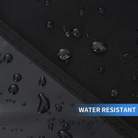 UPFETIA grill cover waterproof coating protects from rain and UV exposure for durability.