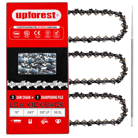 UPFOREST 16-inch chain on Milwaukee M18 2727-20 for smooth cutting