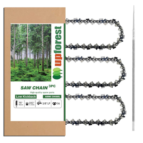 UPFOREST 16-inch chain works with Worx WG385 for reliable upkeep