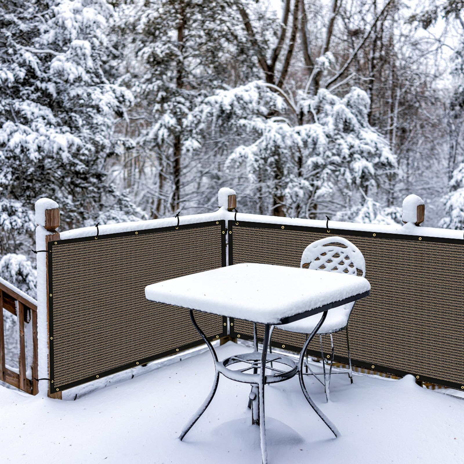 Upgrade all-seasons design withstands outdoor use across weather conditions.