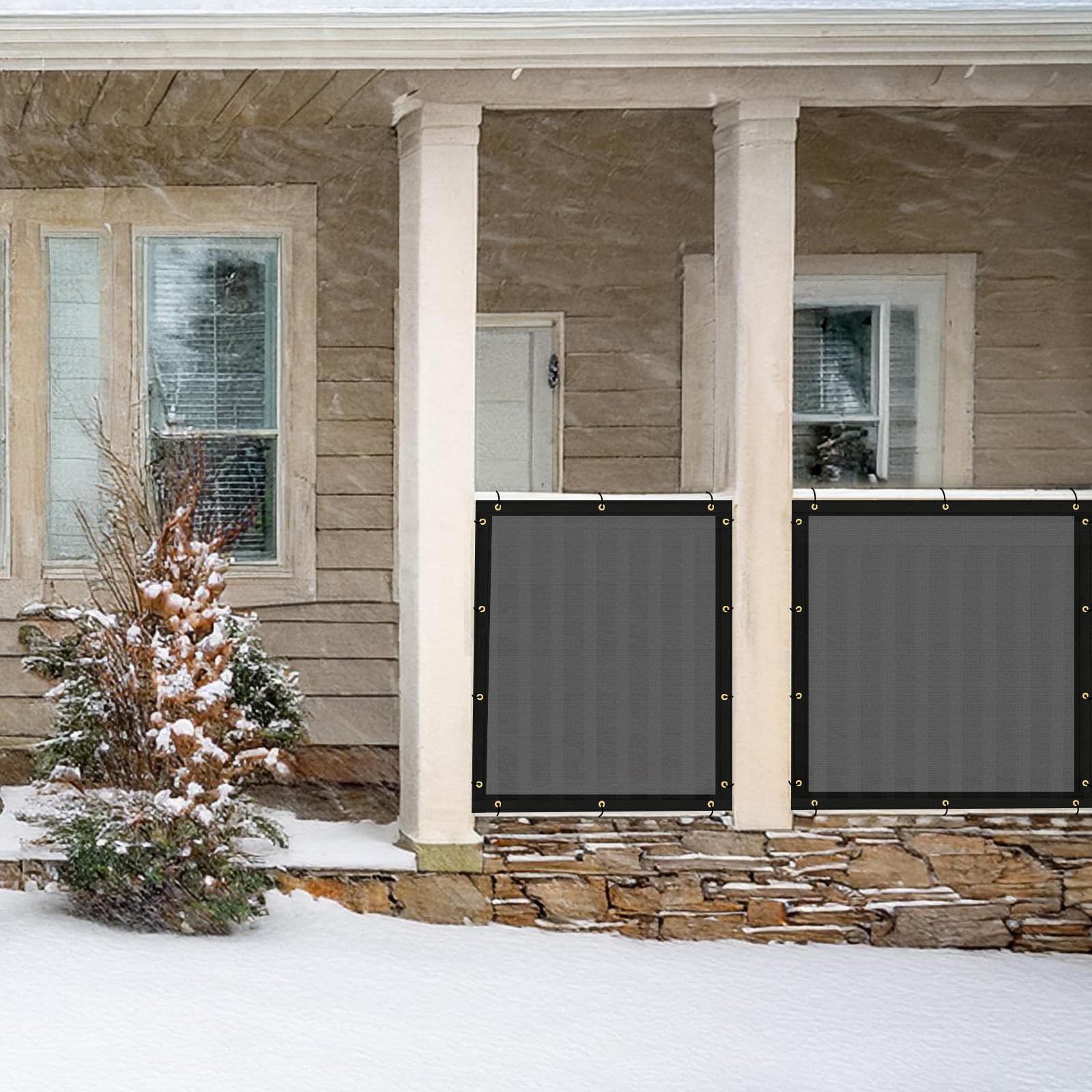 Customization options for size and color enhance the UPGRADE privacy solution.