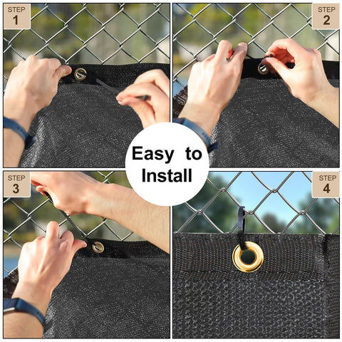 Reinforced edges on the UPGRADE screen improve wind resistance and longevity.