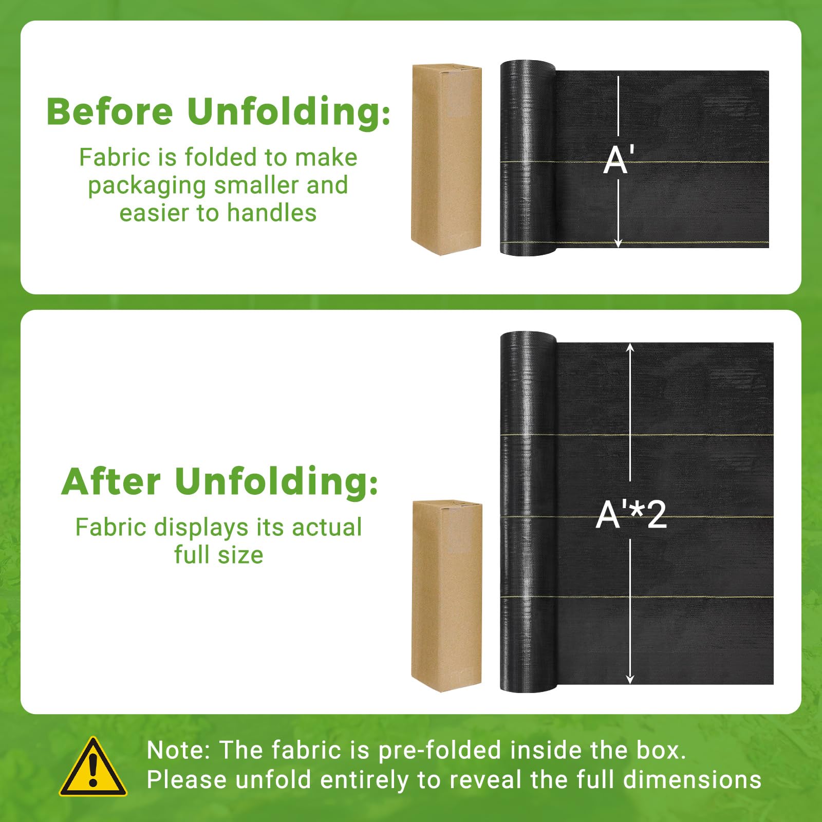 UPGRADE printed guide lines help straight cuts and proper spacing