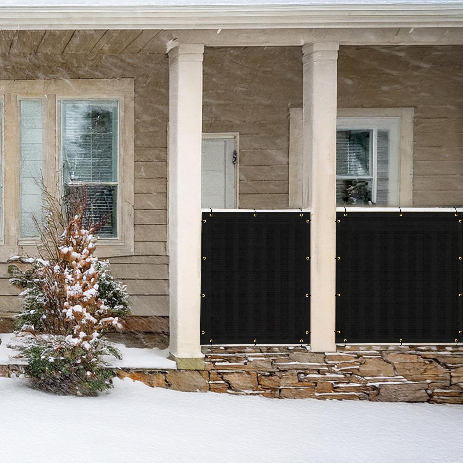 UPGRADE privacy screen customizable size and color to fit your space.