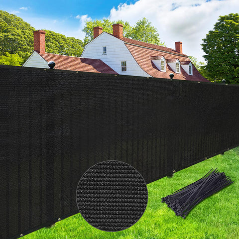 UPGRADE privacy screen for fence offers 90% blackout for backyard privacy and sun protection.