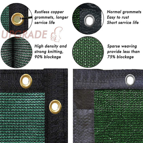 Backyard view with UPGRADE privacy screen installed for enhanced seclusion.