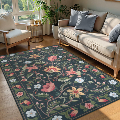 Uphome foldable rug packs compactly for travel and RV trips.