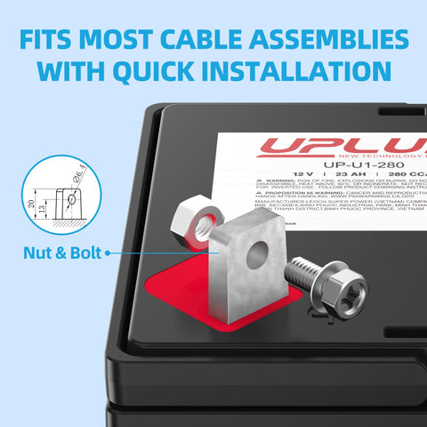 UPLUS U1 battery compatibility with John Deere, Cub Cadet, Husqvarna and more.