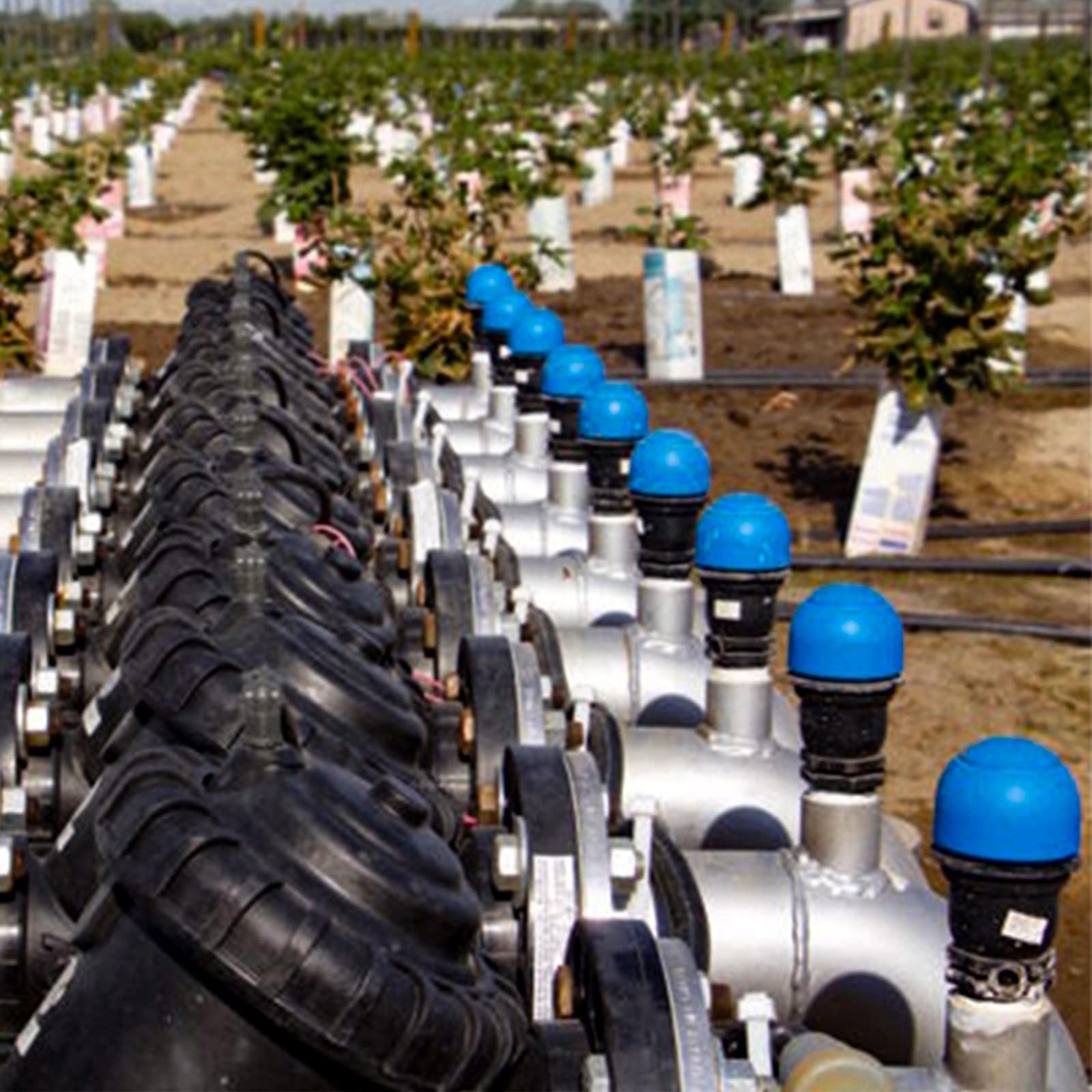 UPLYKKE irrigation-system-air-release image shows automatic air intake and exhaust.