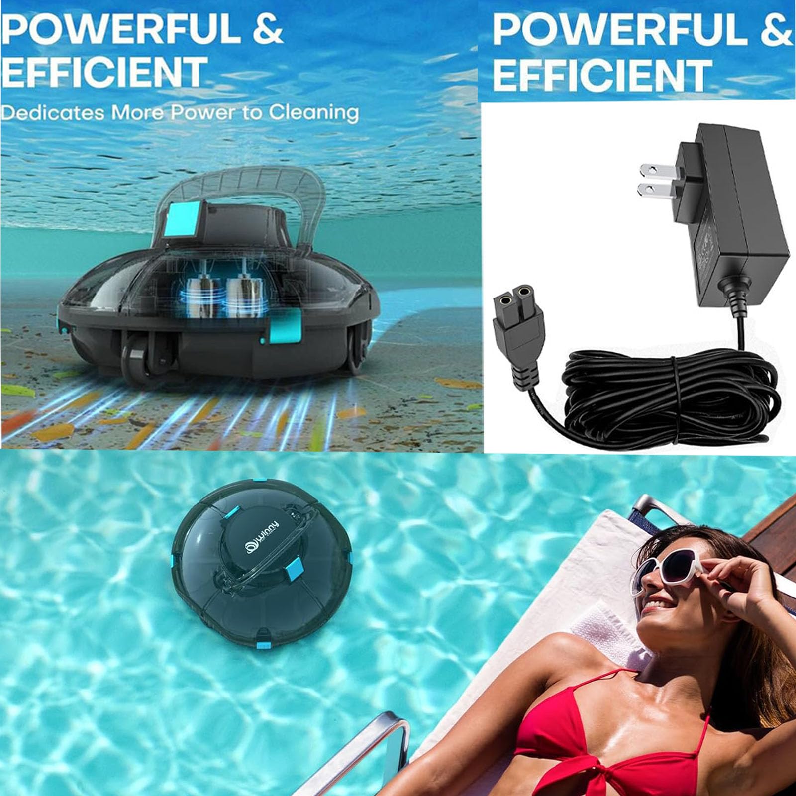 UPMMUD 12.6V output powers compatible cleaners for efficient maintenance