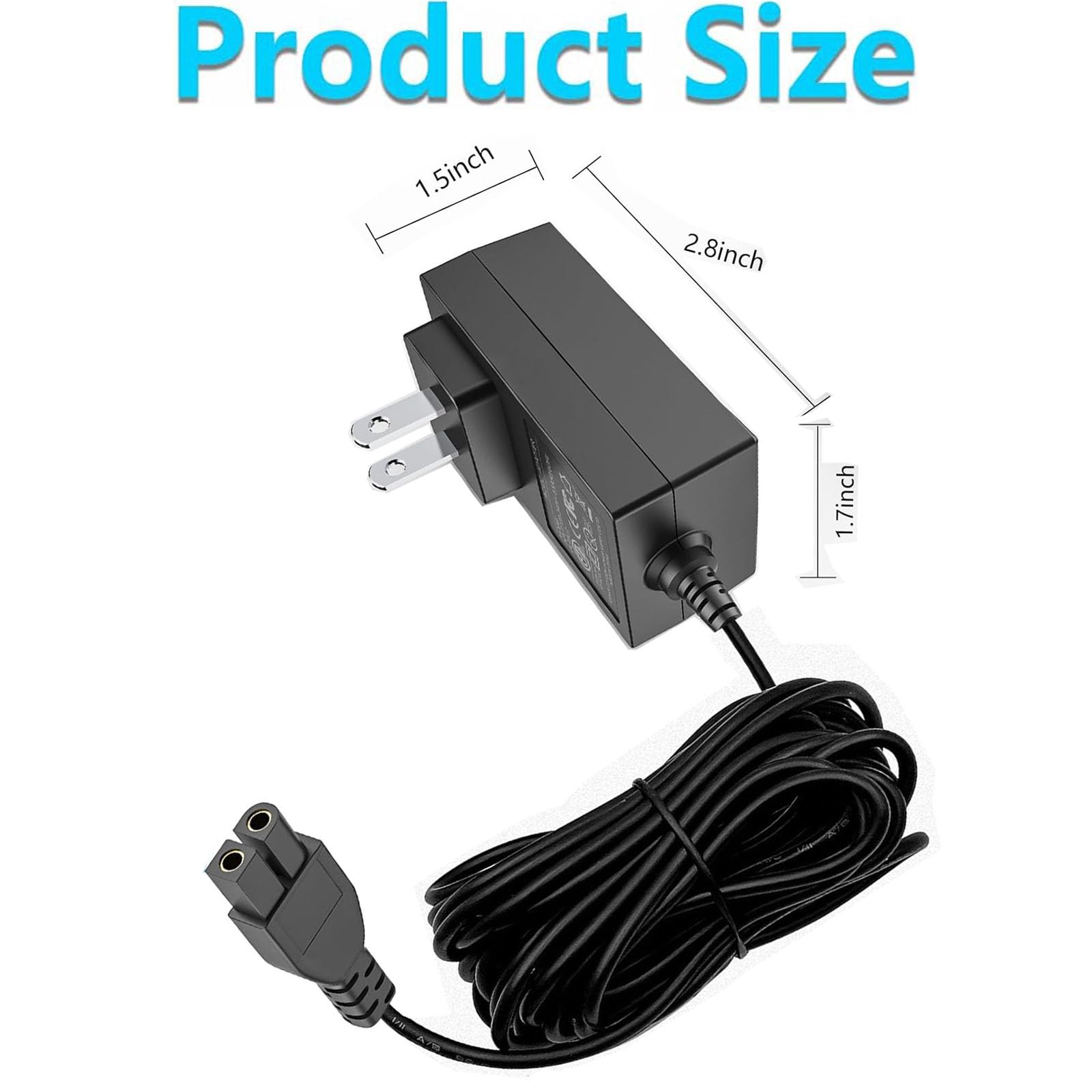 UPMMUD compact 2x2x2 inch charger enables easy storage