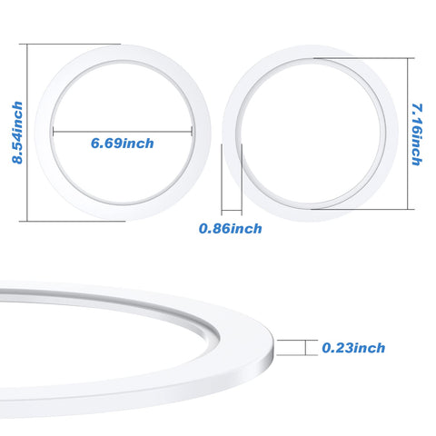 Upuuup SPX1082D ring dimensions for proper sizing (outer and inner).