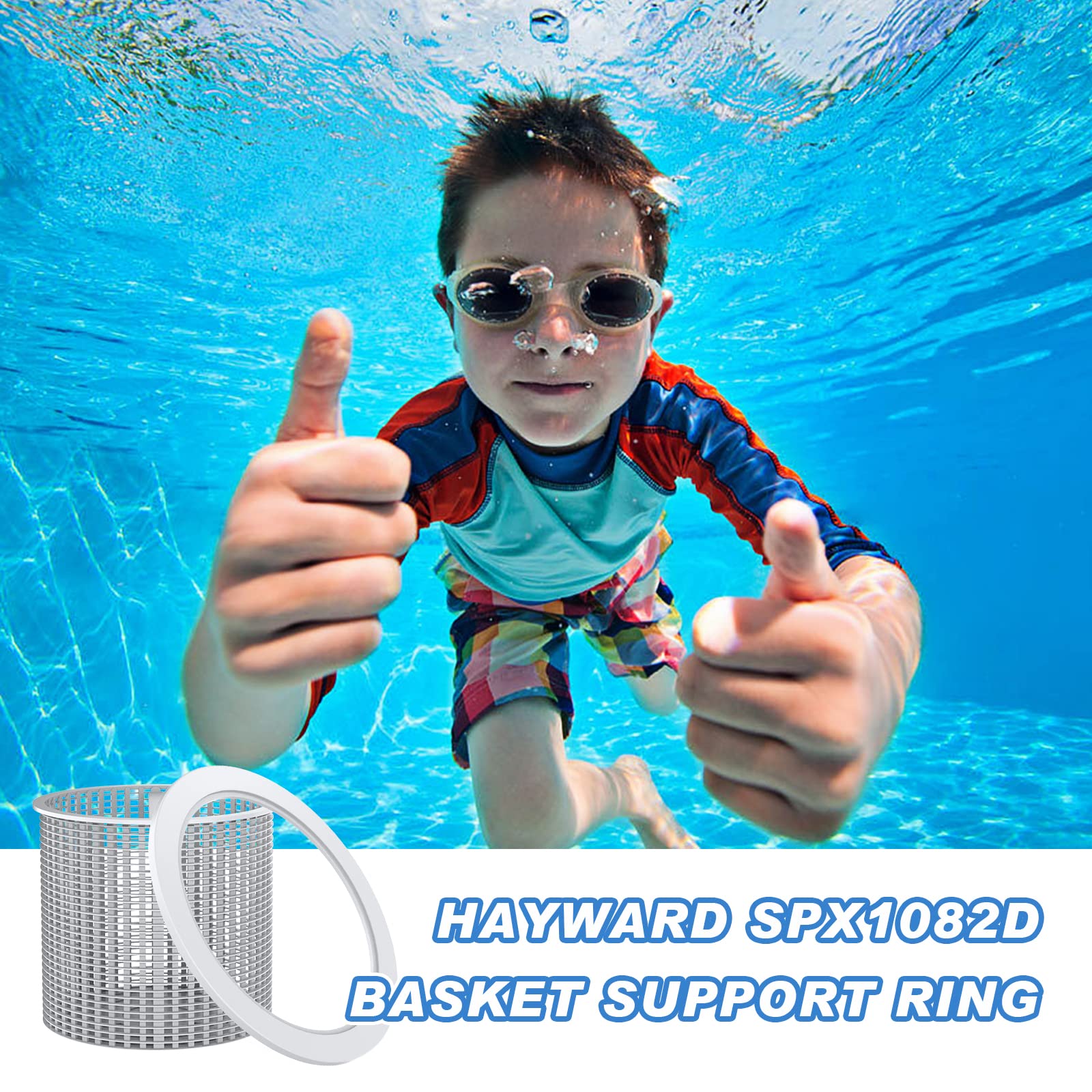 Upuuup SPX1082D ring enabling easy installation during pool maintenance.