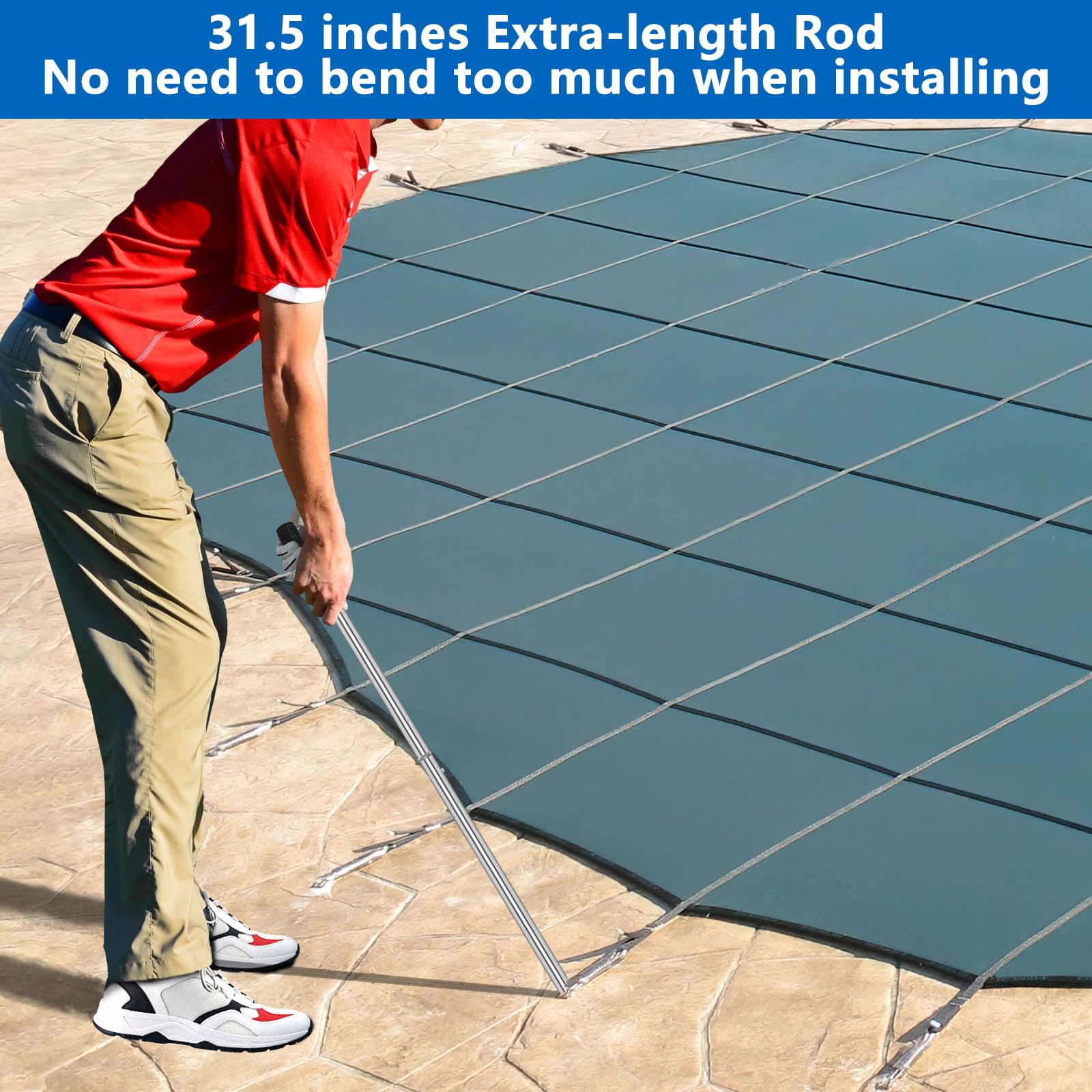 UQM compatibility with major pool cover anchors for versatile use.