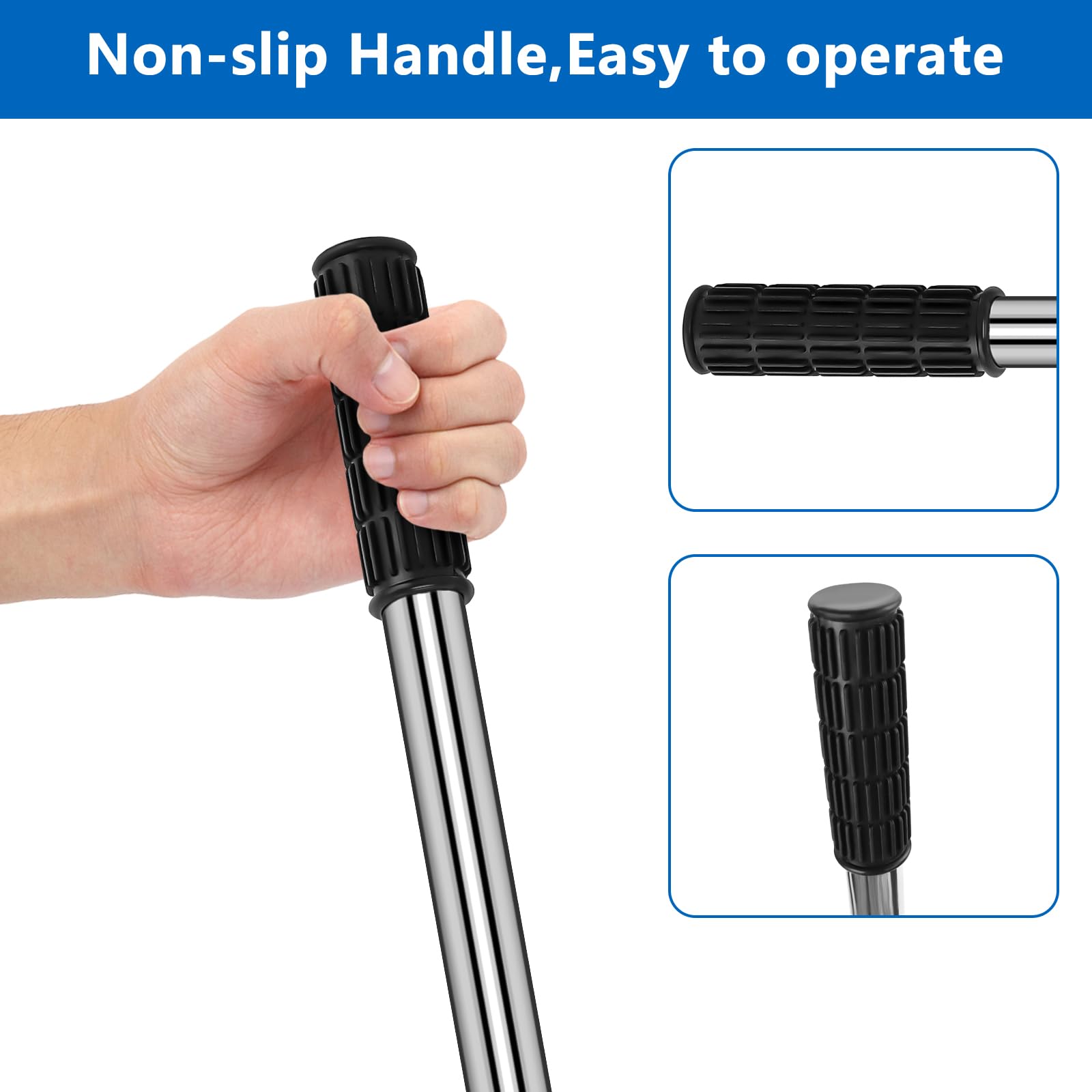 UQM stainless steel construction ensures rust-free durability.