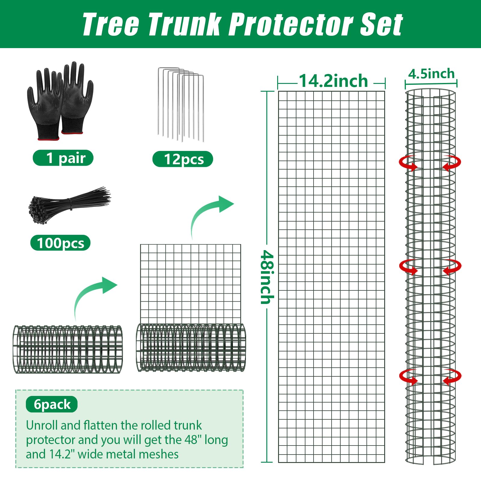 UQM glove included for easy installation and safe handling