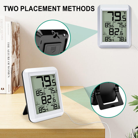 Urageuxy versatile design fits refrigerators and freezers for monitoring.